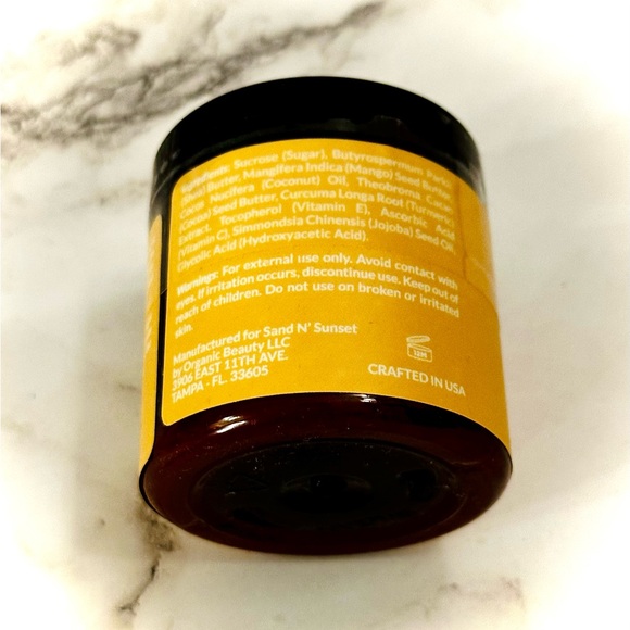 SAND N' SUNSET || Sandstone - Turmeric Face Sugar Scrub ⭐️NWT⭐️ - Picture 4 of 7